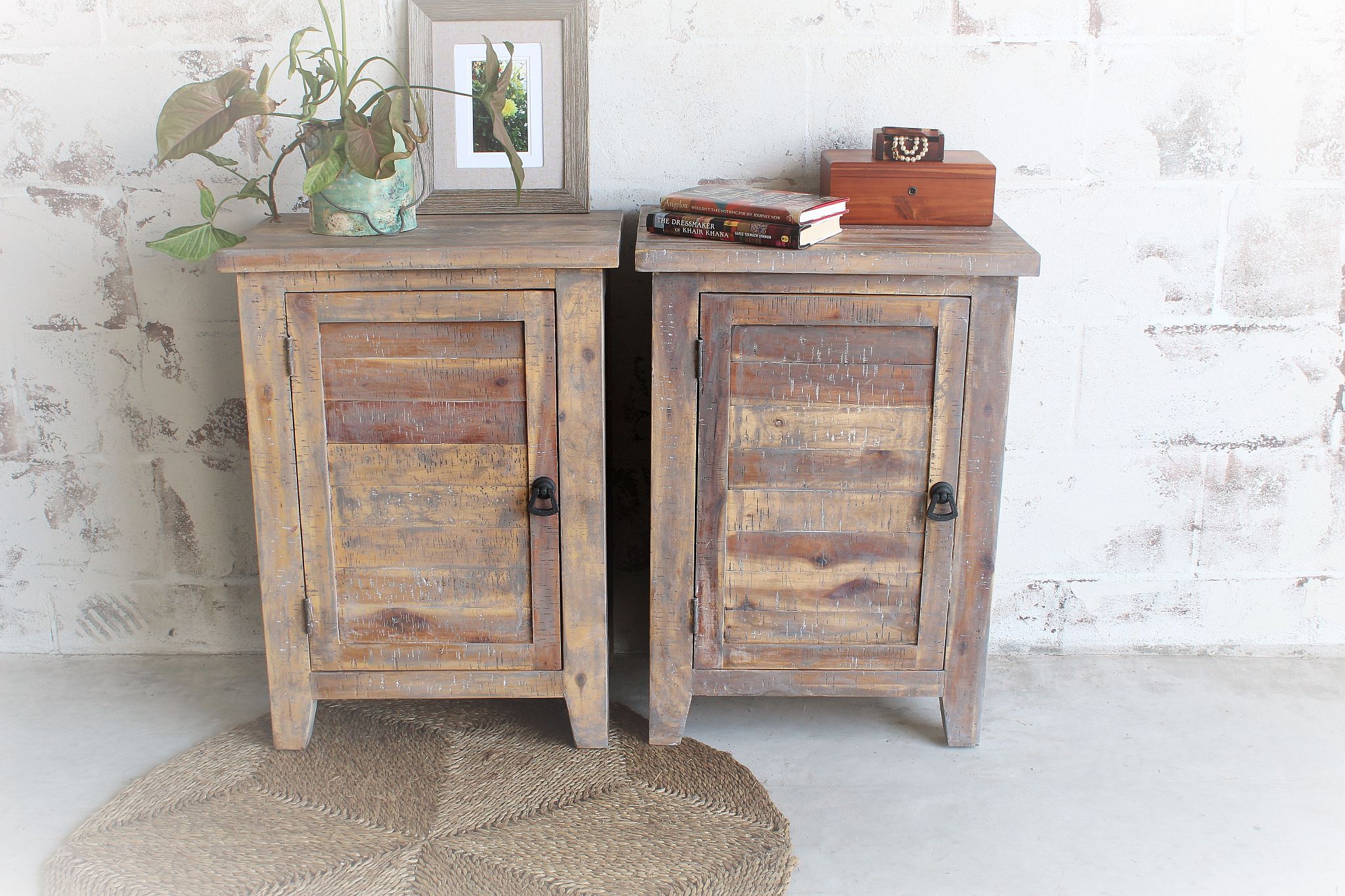 Rustic Smoky Night Stands Redo You Won T Believe How Easy It Is HOME   IMG 1991 